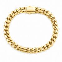 Monaco Cuban Bracelet (Gold)