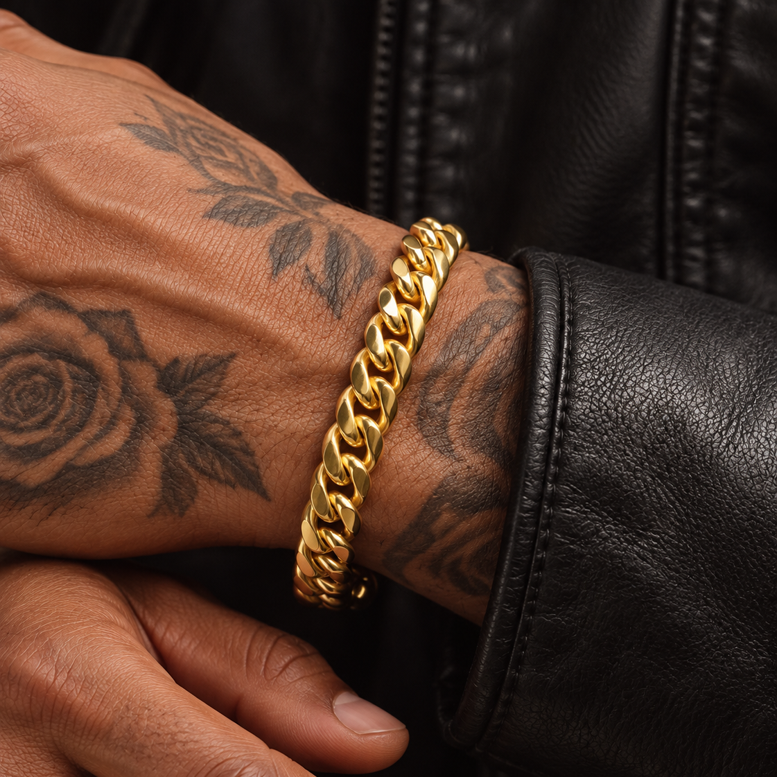Monaco Cuban Bracelet (Gold)