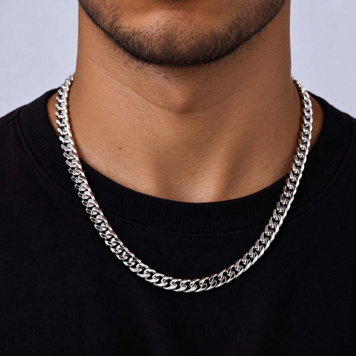 Cuban Chain (Silver) 8mm