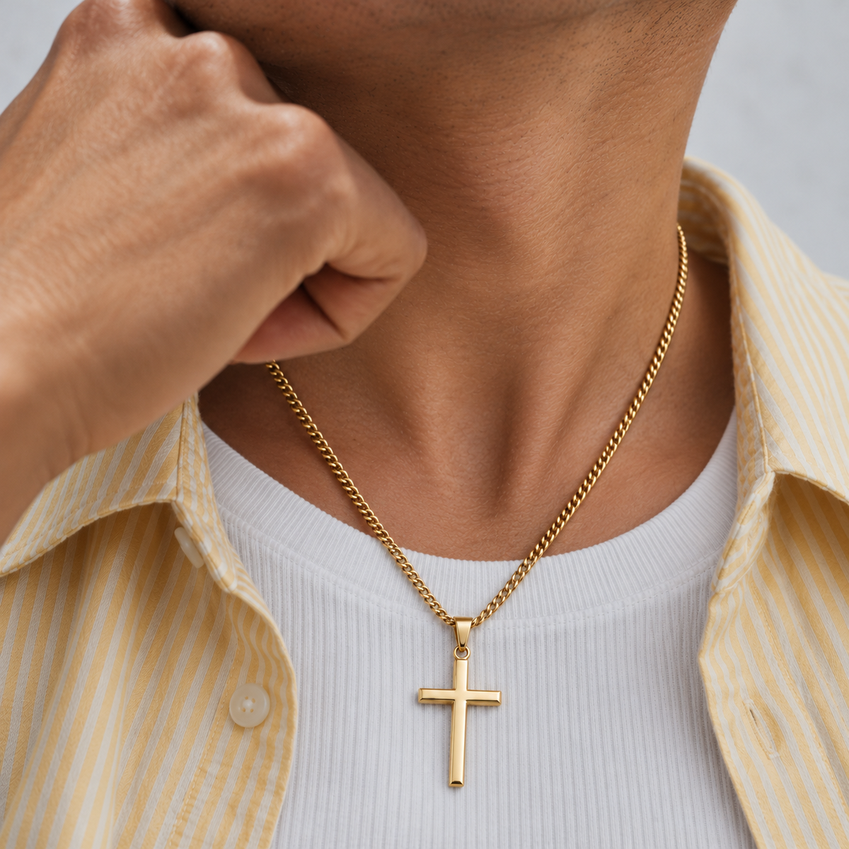 Divine Crucifix (Gold)