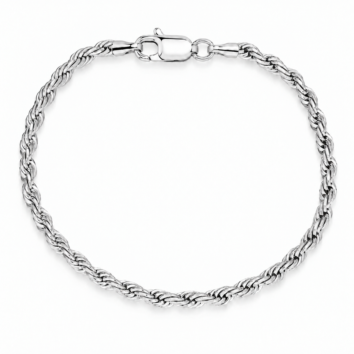 Rope Bracelet (Silver)