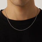 CUBAN (SILVER) 2MM