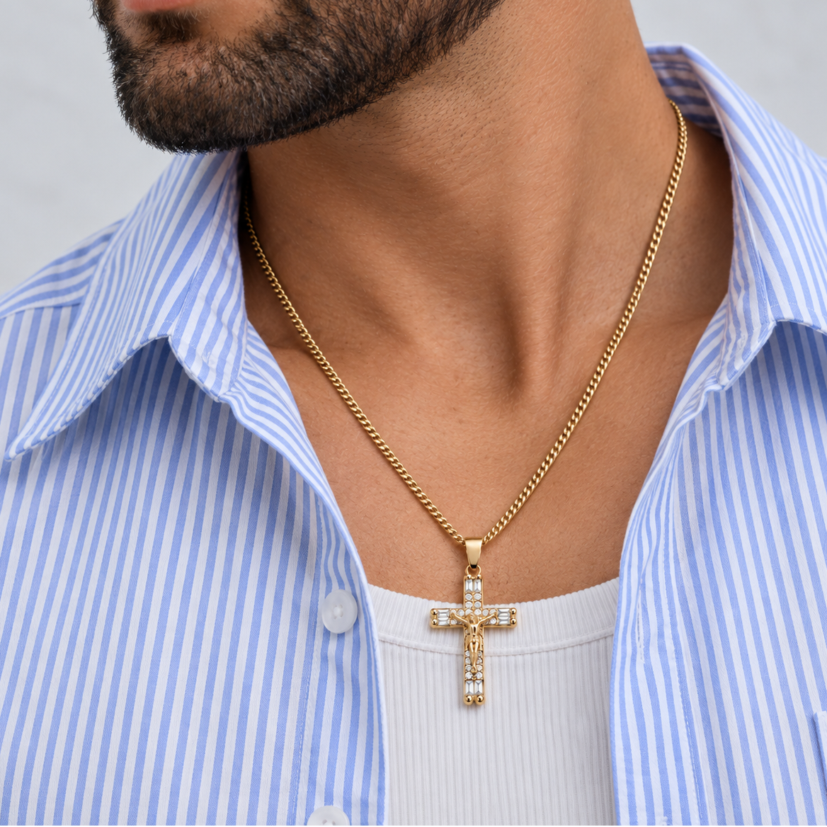 14K Basilica Crucifix