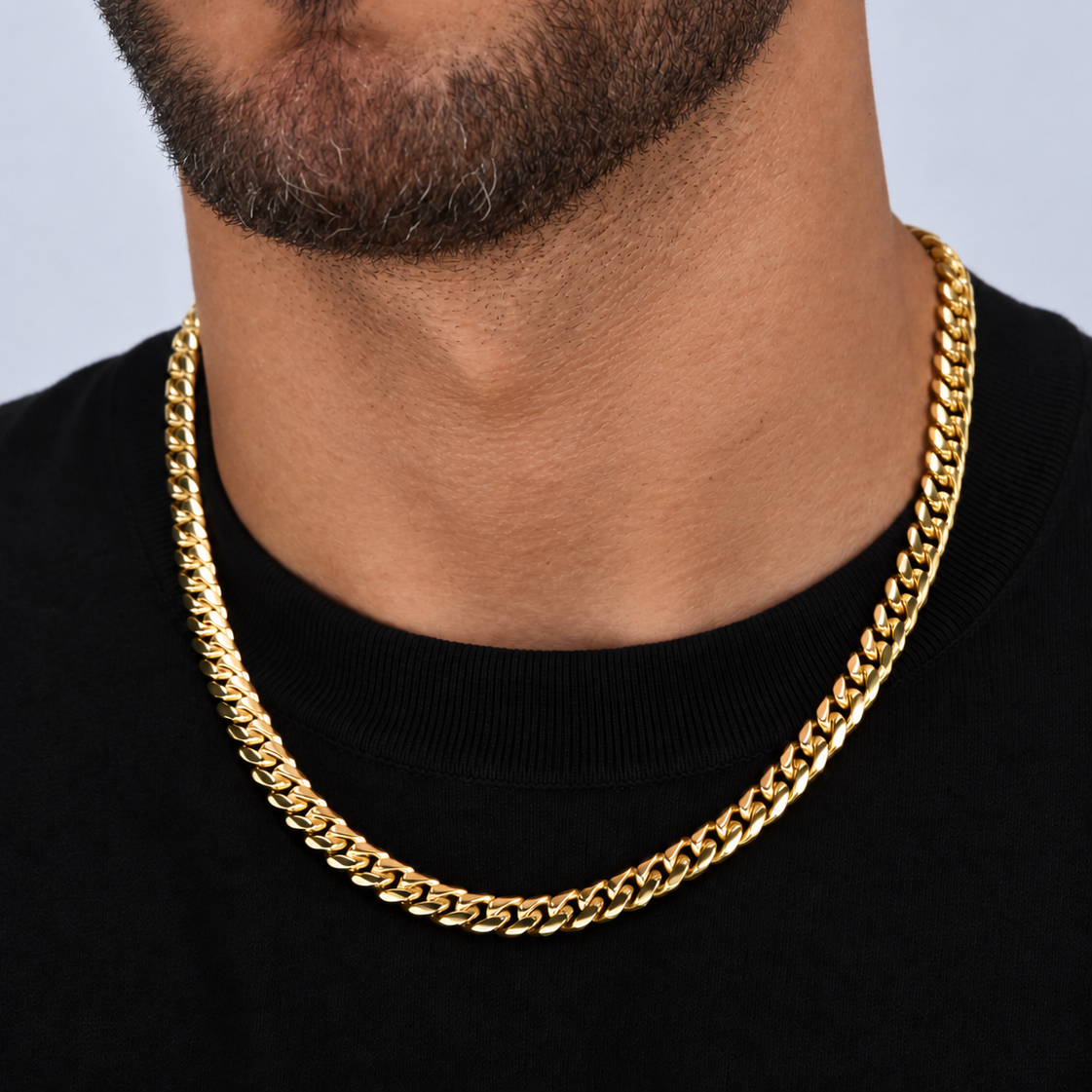 Cuban Chain (Gold) 8mm