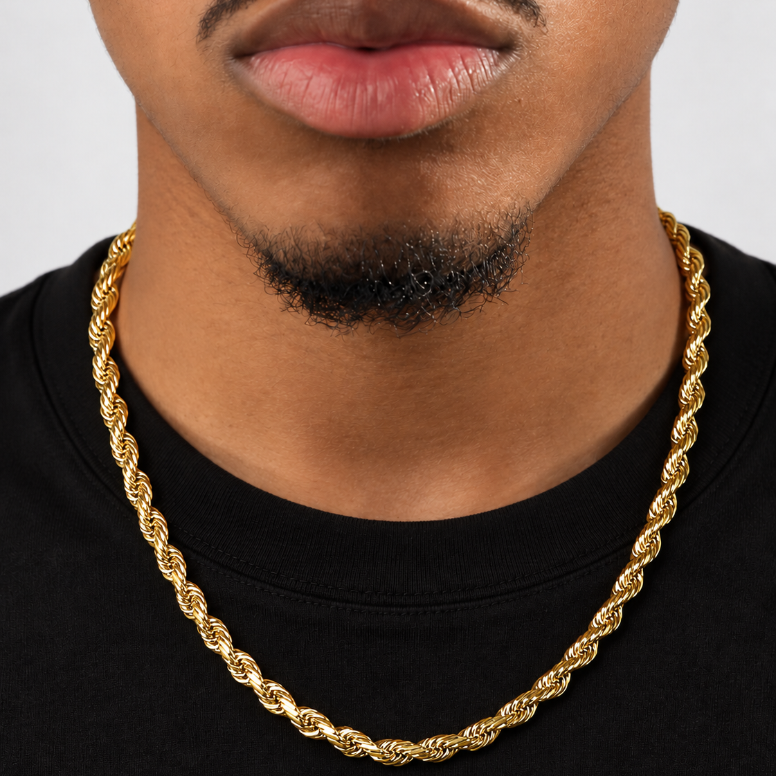 Rope Chain (Gold) 5mm