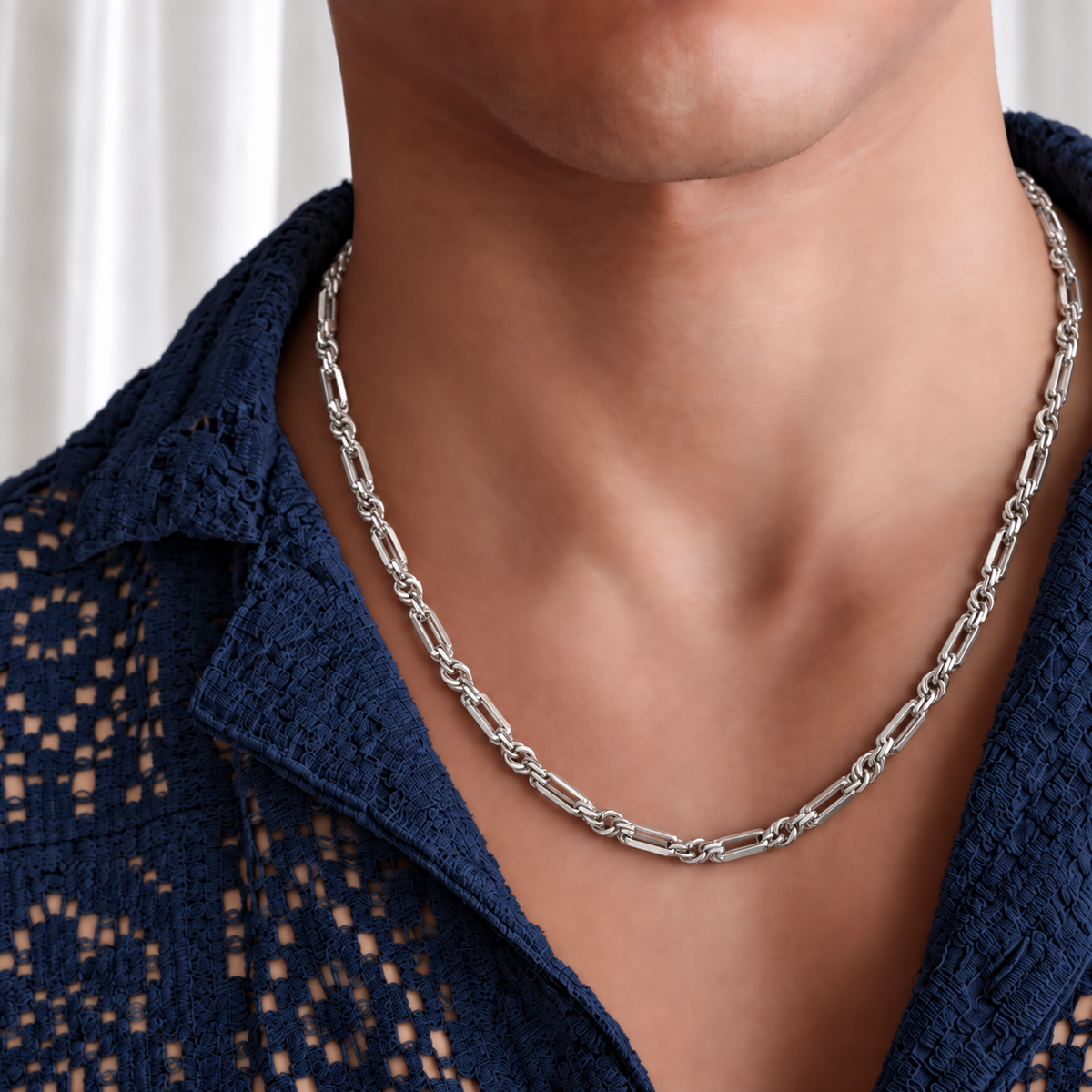 Milano-Rope Chain (Silver)