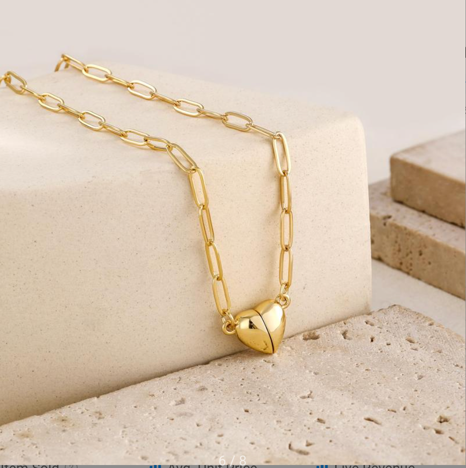 Ouro™ 14K Gold-Plated Heart Pendant Necklace