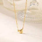 Ouro™ 14K Gold-Plated Heart Pendant Necklace