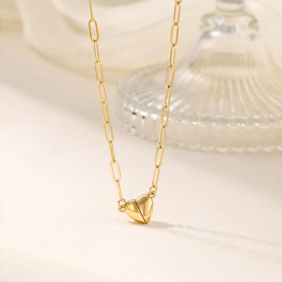 Ouro™ 14K Gold-Plated Heart Pendant Necklace