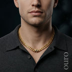 Ouro™ 14K Gold-Plated Monaco Cuban Chain