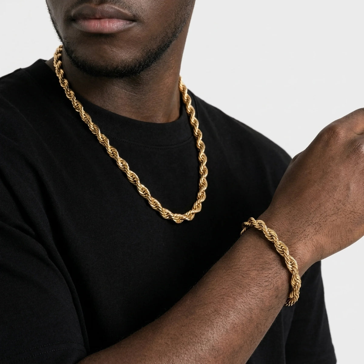 14K Gold Rope Chain