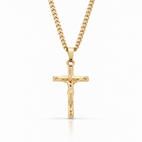 Vintage 14K Gold Crucifix