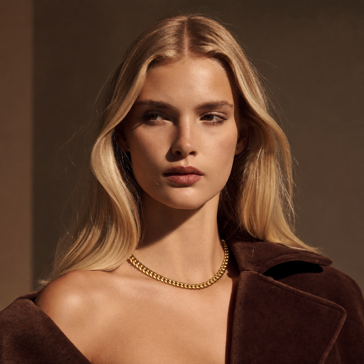 Women Cuban Chain (Gold) 5mm