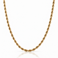 Women Rope Chain (Gold) 5mm