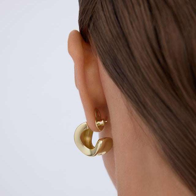 14K Gold Plated Lobe Lifters for Heavy Earrings