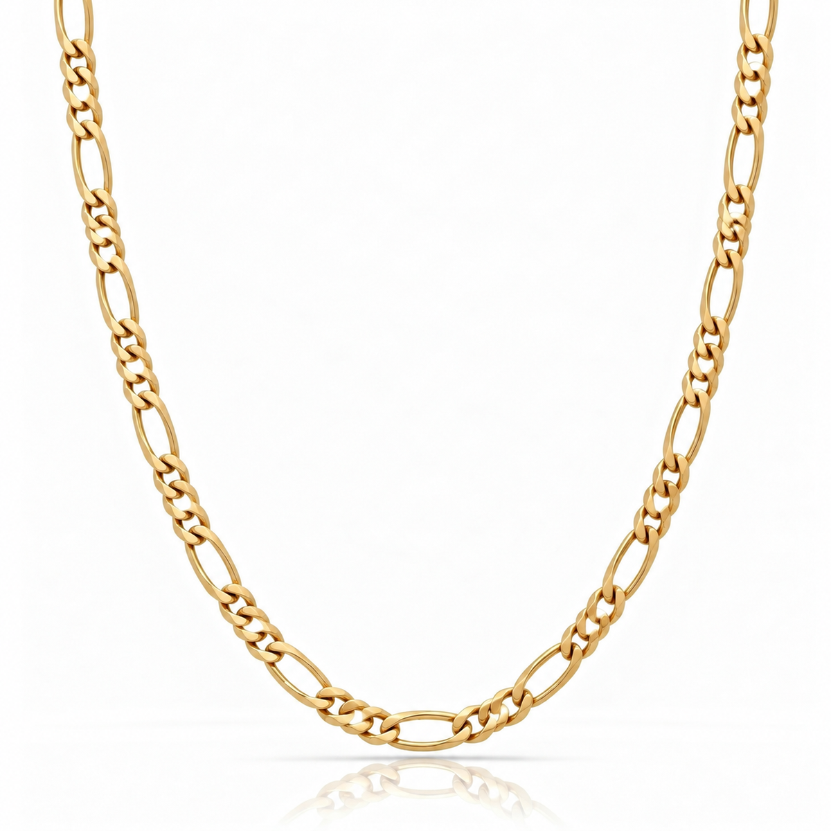 Figaro Chain (Gold) 8mm