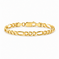 Figaro Bracelet (Gold) 5mm