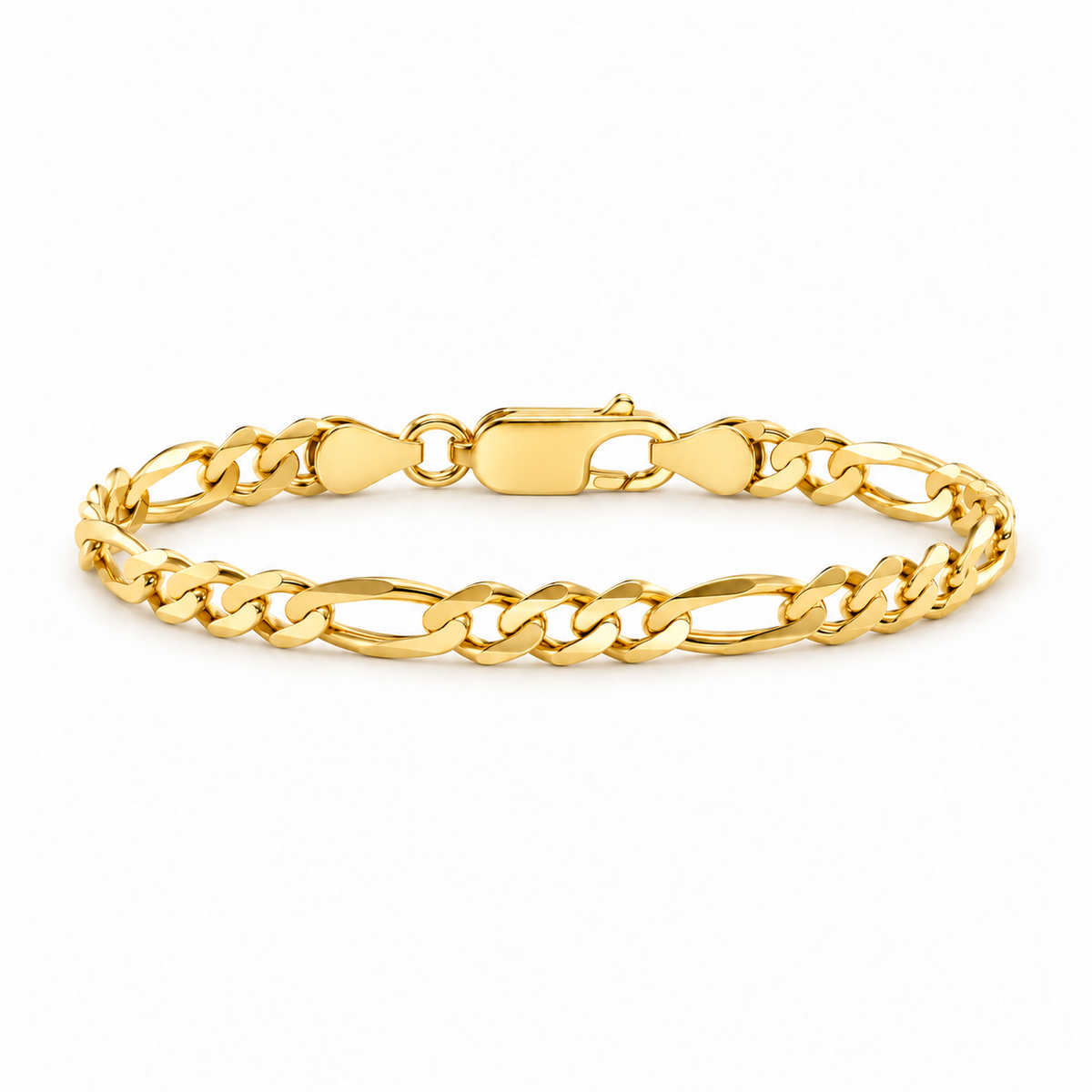 Figaro Bracelet (Gold) 5mm