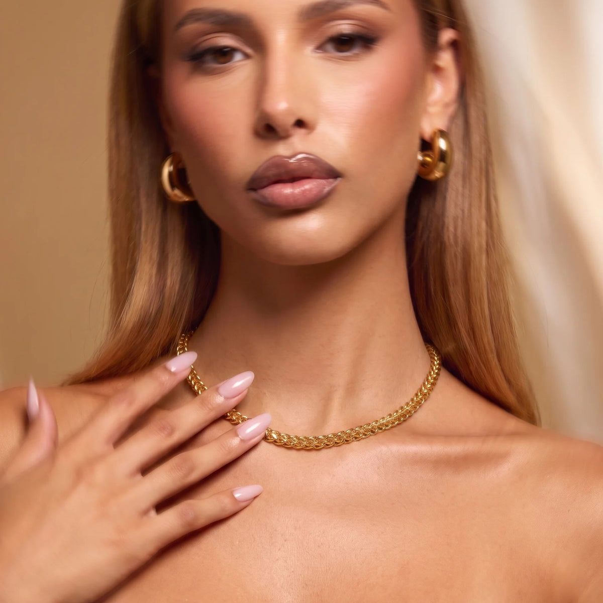 Women Franco Chain (Gold) 6mm