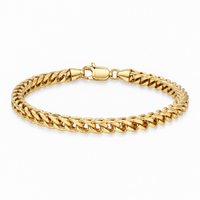 Franco Bracelet (Gold) 6mm
