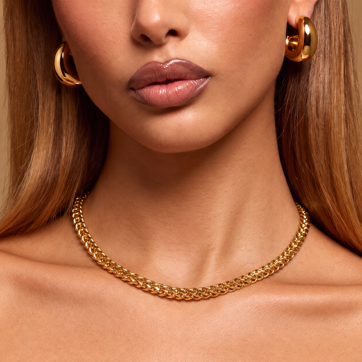 Women Franco Chain (Gold) 6mm