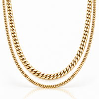 Cuban Chain Stack (Gold)