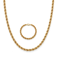 14K Gold Rope Set