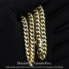 Ouro™ 14K Gold-Plated Monaco Cuban Chain