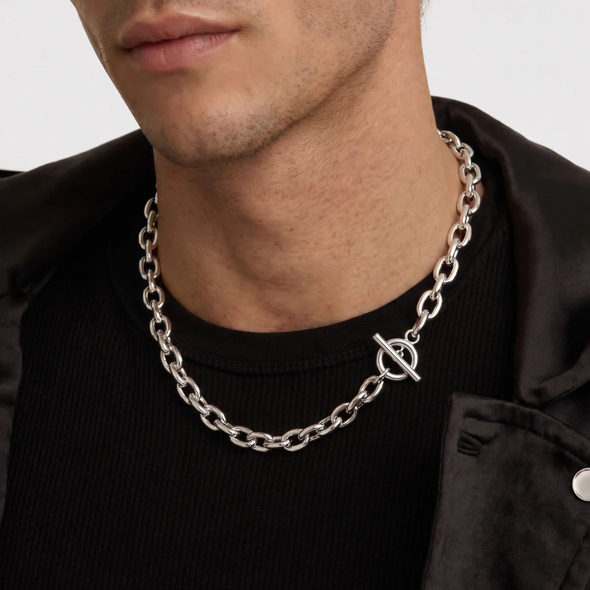 Toggle Chain (Silver) 8mm