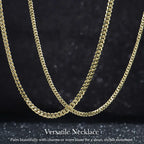 Ouro™ 14K Gold-Plated Monaco Cuban Chain