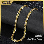 Ouro™ 14K Real Gold-Plated Milano Rope Chain
