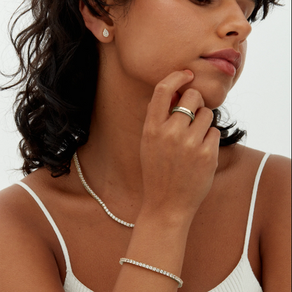 Ouro™  14K Gold-Plated Tennis Bracelet