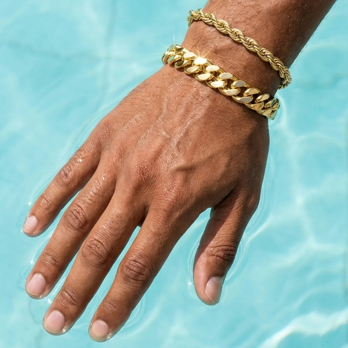 Monaco Cuban Bracelet (Gold)