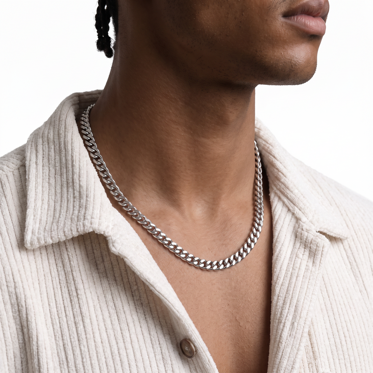 Monaco Cuban Chain (Silver)
