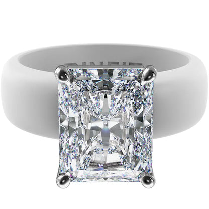 Ouro™  Emerald-Cut CZ Ring
