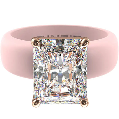 Ouro™  Emerald-Cut CZ Ring