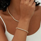 Ouro™  14K Gold-Plated Tennis Bracelet