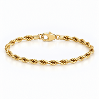 Rope Bracelet (Gold) 3mm