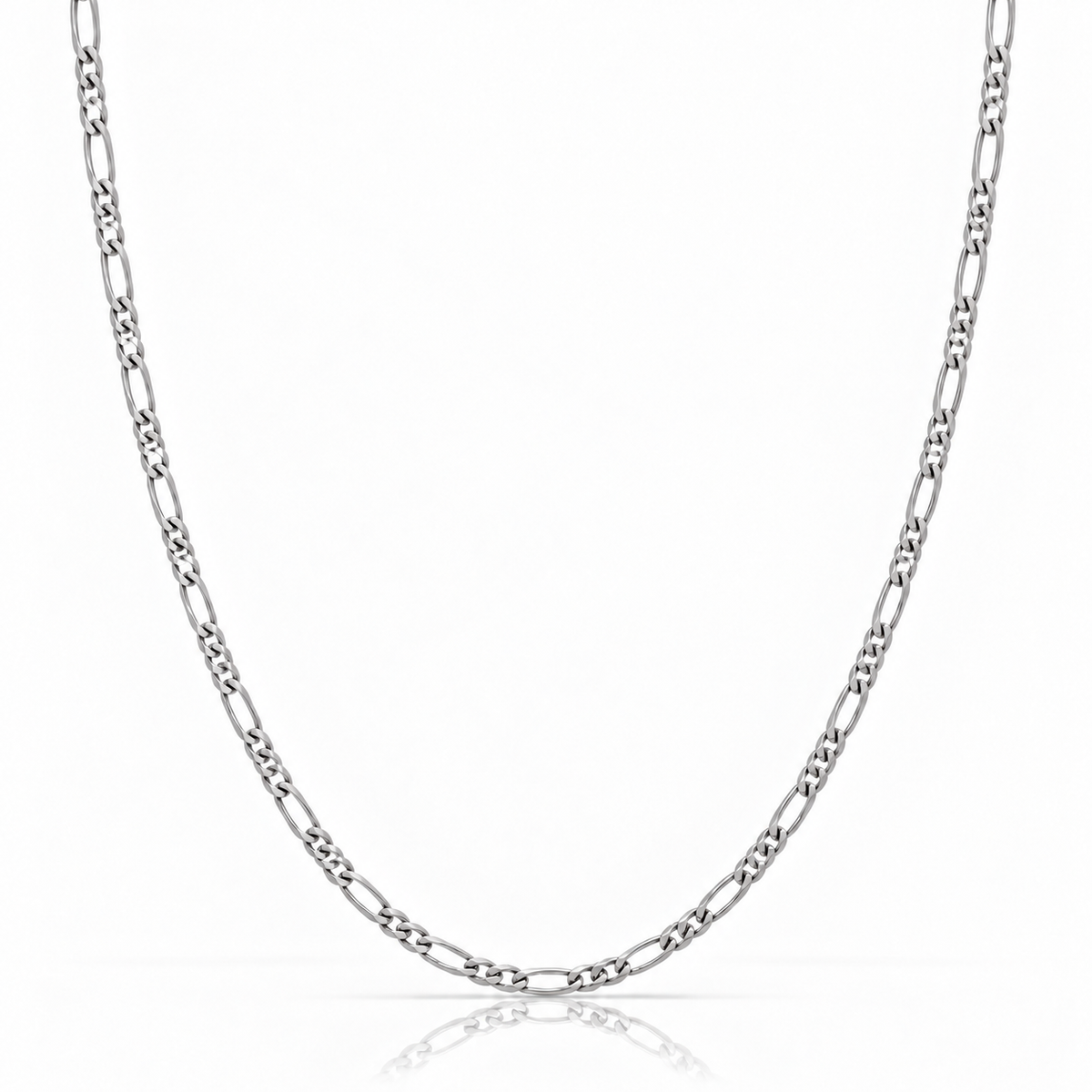 Figaro Chain (Silver) 4mm