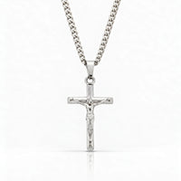 Vintage Crucifix (Silver)
