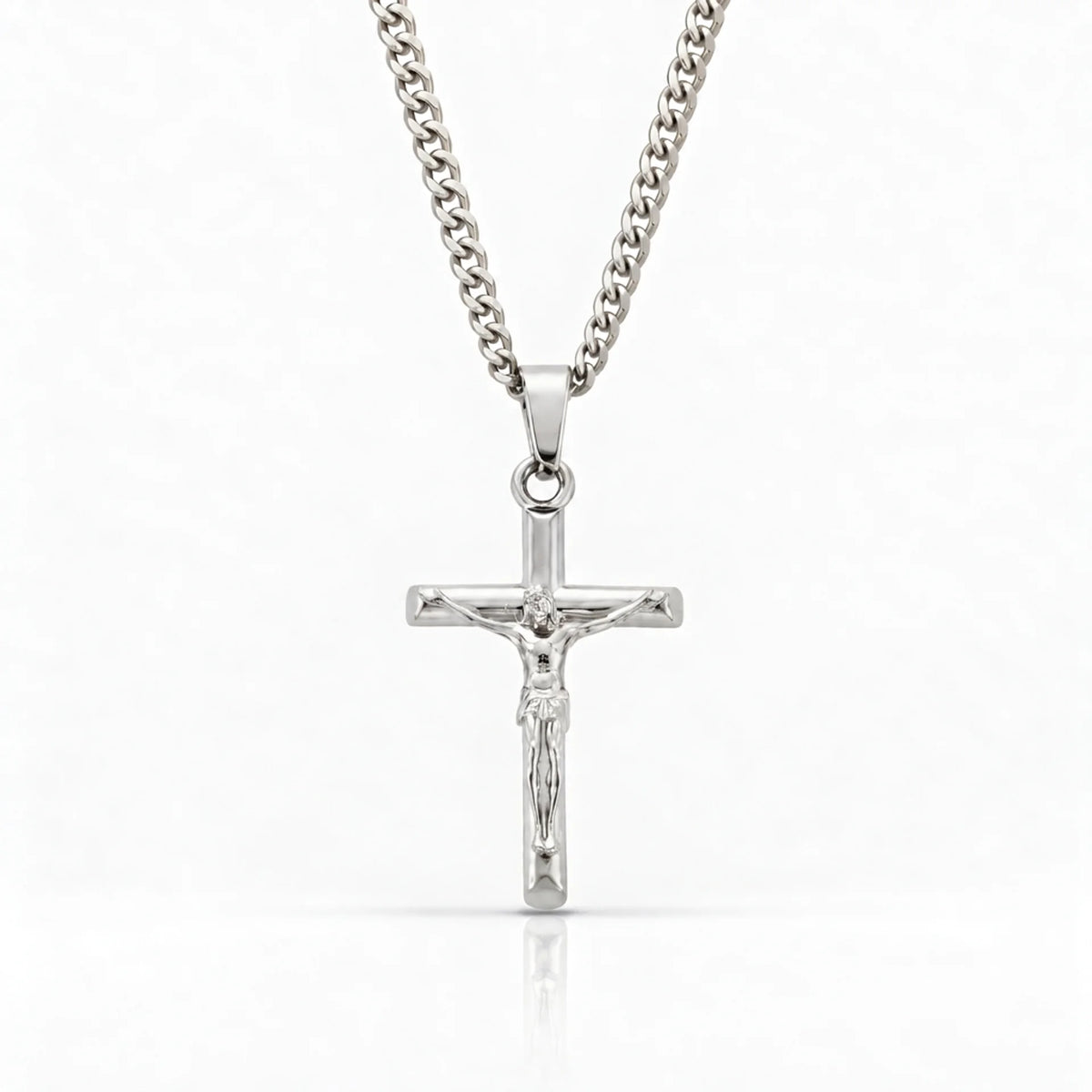 Vintage Crucifix (Silver)