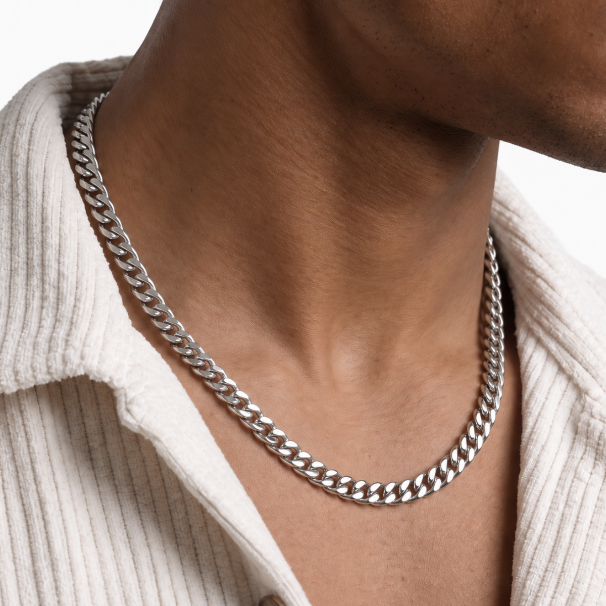 Monaco Cuban Chain (Silver)