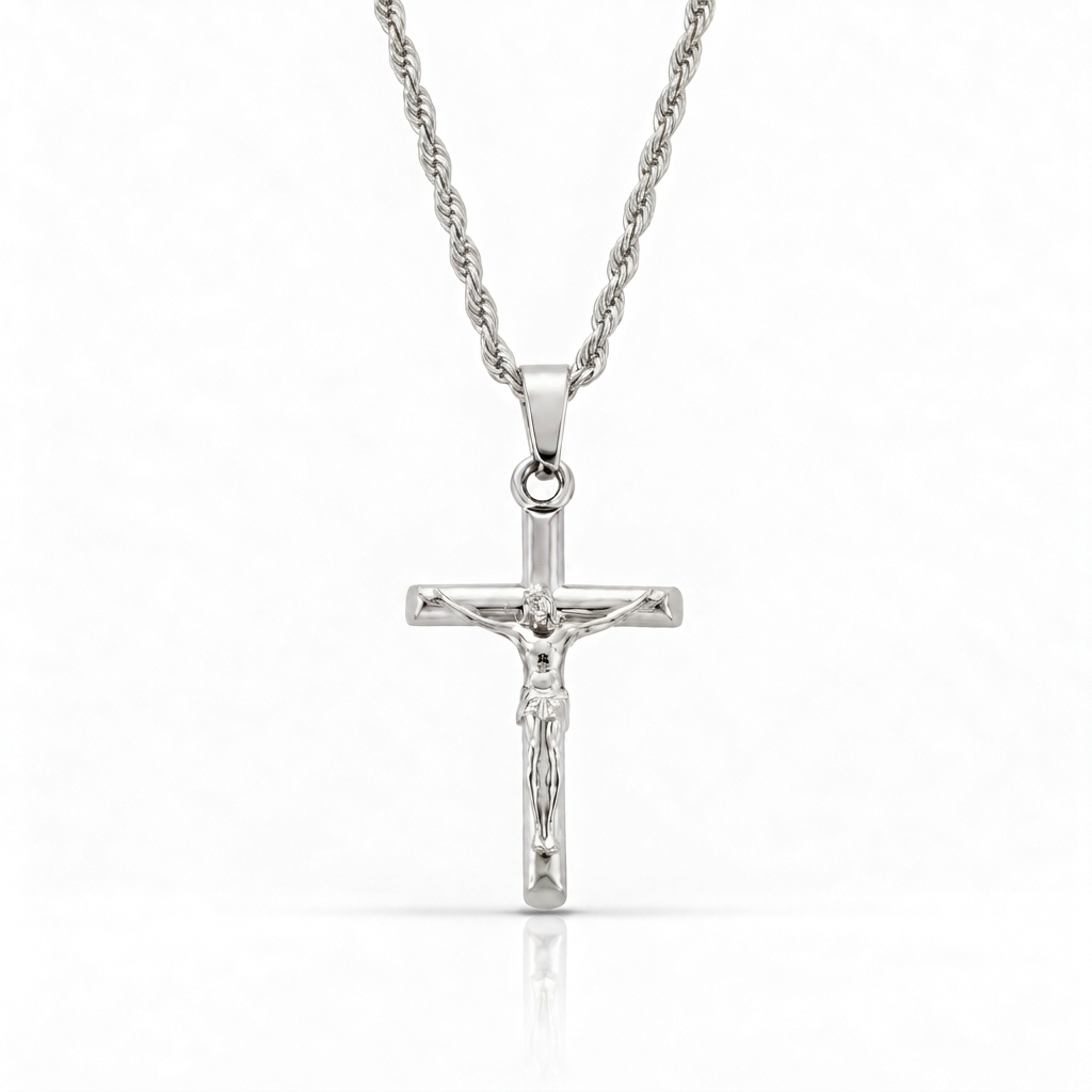 Vintage Crucifix (Silver)