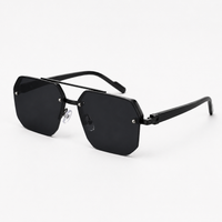 Retro Square Frame Sunglasses
