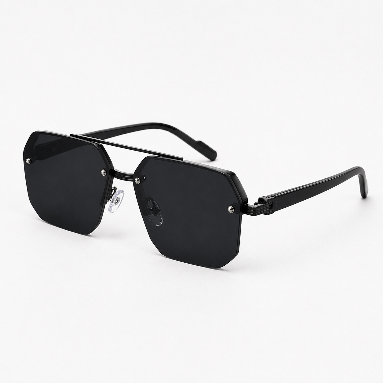 Retro Square Frame Sunglasses
